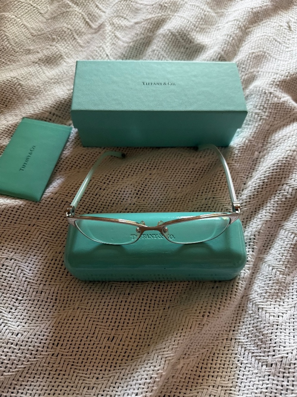 Tiffany & Co. Glasses with case - prescription lenses